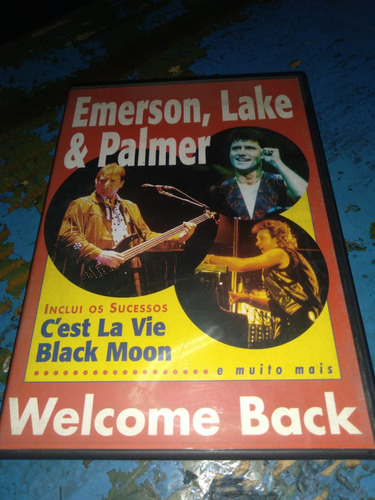 Dvd Brasilero De Emerson, Lake And Palmer-welcome Back