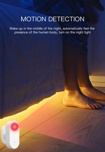 Sensor De Movimiento Pir Wif Tuya Smart