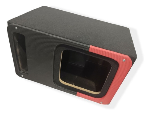 Imagen 3 de 4 de Cajón Acústico Para Subwoofer Cuadrado De 12 Pulgadas