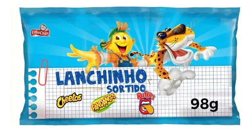 O cheetos azul é o melhor salgadinho que tem