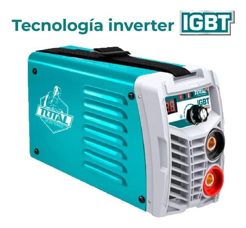 Soldadora Inverter Industrial Igtb 10-130ah + 4pzas Total Color Verde