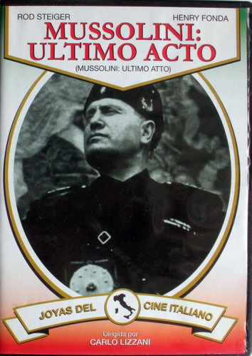 Dvd - Mussolini - Ultimo Acto - Rod Steiger - Franco Nero