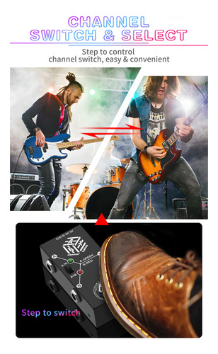Pedales Effect Maker Line Selector Ab Guitarra Ab O Box Aby