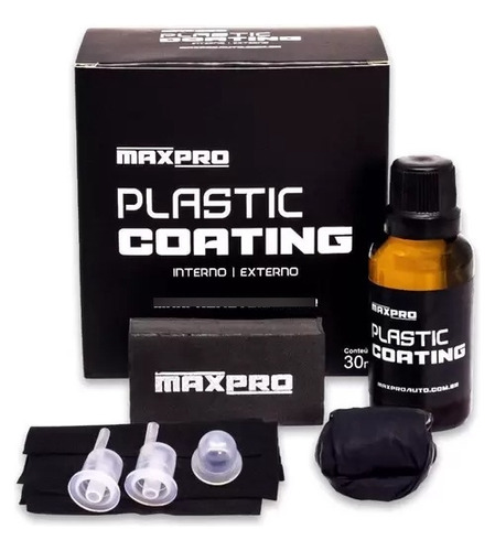 Vitrificador De Plásticos Plastic Coating Maxpro 30ml 