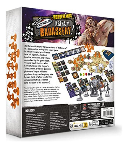 Juego De Mesa Borderlands Mister Torgues Arena Of Badassery