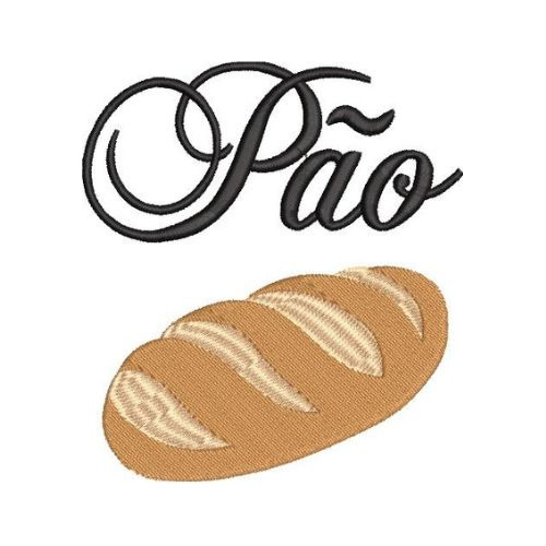 Matriz De Bordado Pão Cód 0446