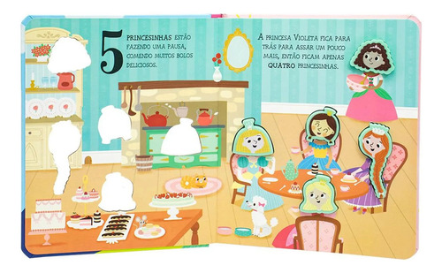 Livro Amiguinhos De Silicone - Toque E Sinta - 5 Princesinhas, De North Parade Publishing. Editora Todolivro, Capa Dura Em Português, 2023