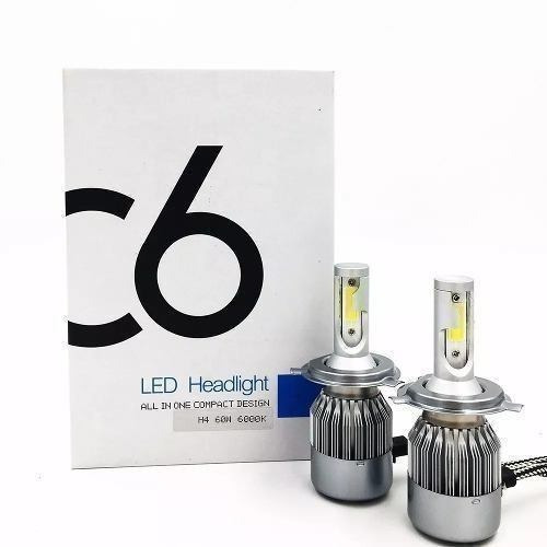 Ampolleta Led H1/h3/h4/h7 C6 36w