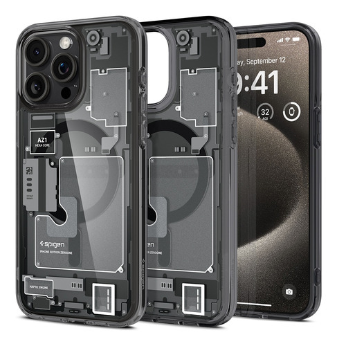 Case Funda Spigen Ultra Hybrid Zero One iPhone 15 Pro Max