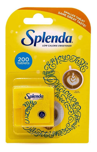 Adoçante Splenda Mini 200 Comprimidos