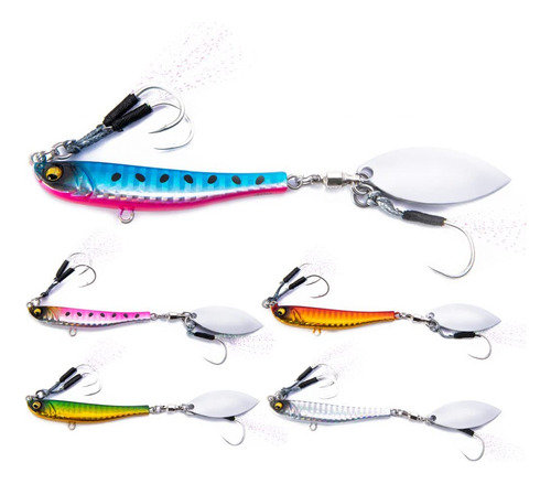 Seiranlure Jigs Agua Salada Oz Pieza Señuelo Artificial