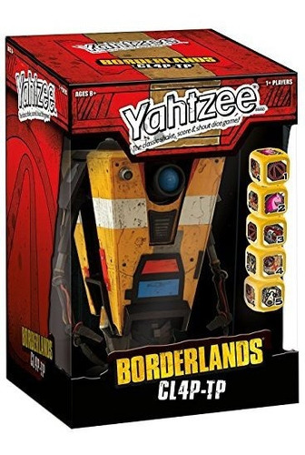 Usaopoly Yahtzee: Borderlands Cl4p-tp Juego