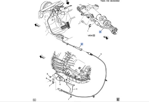 Cable Selector Velocidades Oem Reference: 23166827