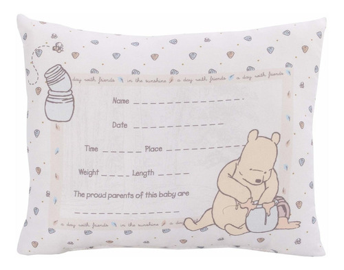 Disney Winnie The Pooh - Almohada Decorativa De Recuerdo  A