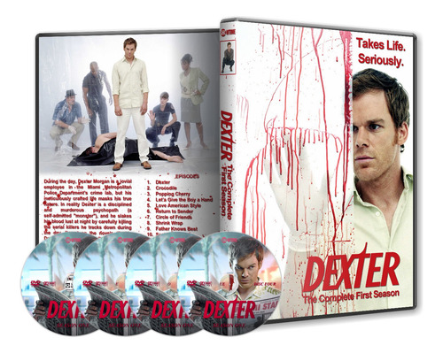 Dexter Serie Completa En Dvd Latino