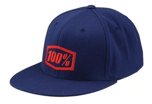 Gorra Casual Moto Donwhill 100% J-fit Flexfit Navy Azul A