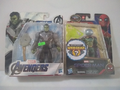 Misterio Y Hulk Spiderman No Way Home Hasbro New