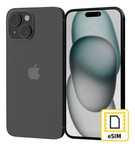 Apple Iphone 15 128gb Black Renewed Tipo B Black (Reacondicionado)