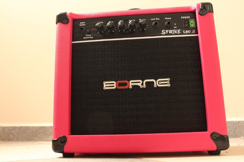 Cubo Amplificador De Guitarra Borne Strike G80 Ii - 23w Rms