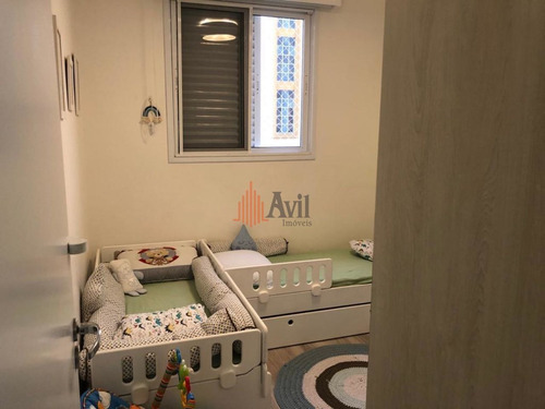 Imagem 8 de 9 de Apartamento Com 2 Dormitórios À Venda, 62 M² Por R$ 550.000,00 - Ipiranga - São Paulo/sp - Av5480