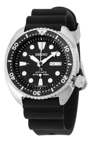 Relógio Seiko Srp777 Prospex Turtle Diver Automatico 45 Mm Cor da correia Prateado Cor do bisel Prateado Cor do fundo