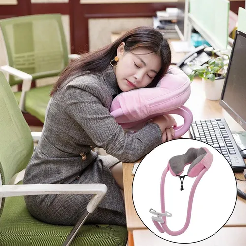 ... Almohada For El Cuello Con Soporte For Teléfono, En