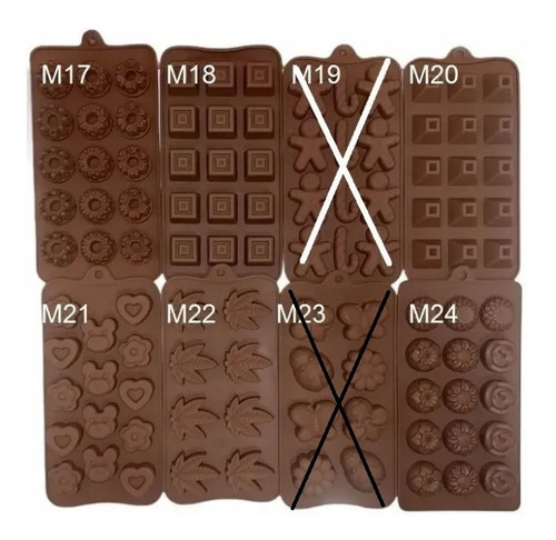 Imagen 3 de 7 de Moldes De Silicona Para Bombones Importado Oferta Unica !!!