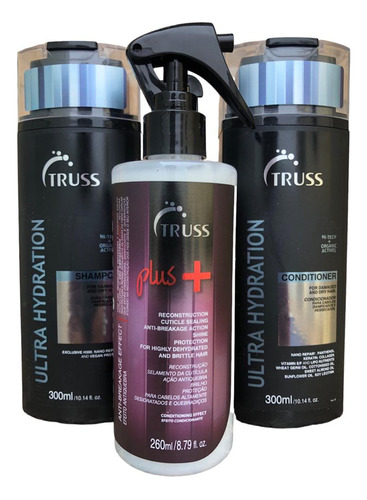 Truss Ultra Hydration Shampoo E Condicio 300ml + Plus+ 260ml