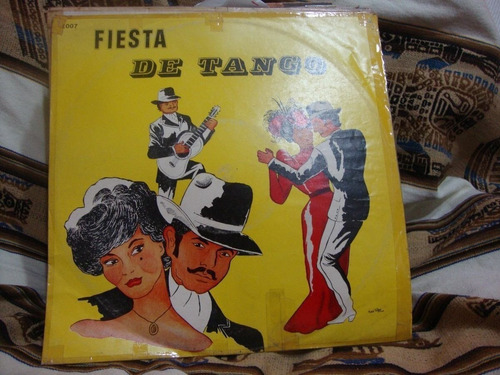 Vinilo Fiesta De Tango Dante Larroca Cuello Rondo Pacheco T1