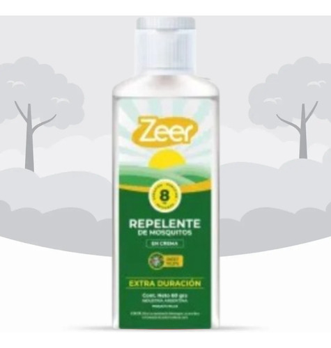 Repelente Para Mosquitos En Crema Extra Duracion Zeer X60gr