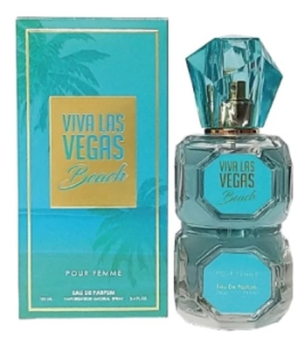 Perfume De Dama Viva Las Vegas Beach Woman Marca Mirage100ml