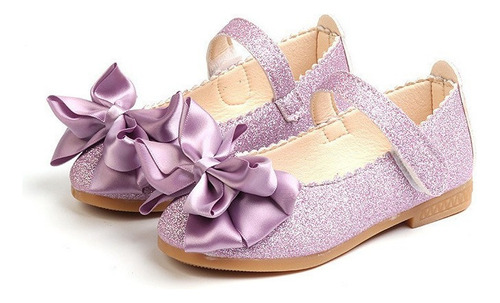 Zapatos De Princesa Para Niños Bailarinas De Cuero Brill [u]