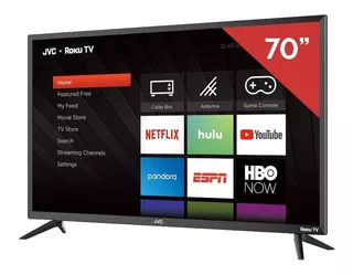 Smart TV JVC SI70UR LED Roku OS 4K 70"