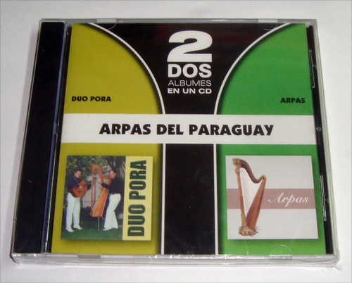 Arpas Del Paraguay Dos Albumes En 1 Cd Sellado Kktus
