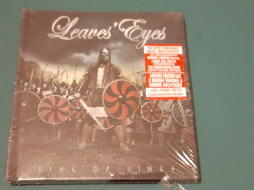 Leaves' Eyes King Of Kings (2cd Ltd Mediabook) Nuevo