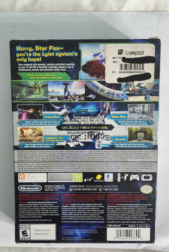 Juego Star Fox Zero Wii U | Nintendo (Usado)