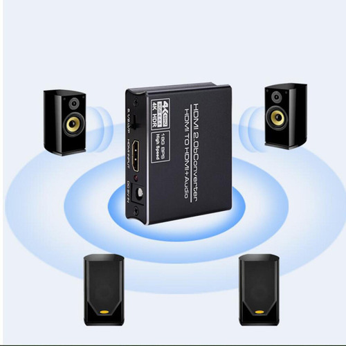 Extractor De Audio Compatible Con Arc Óptico A Adaptador De