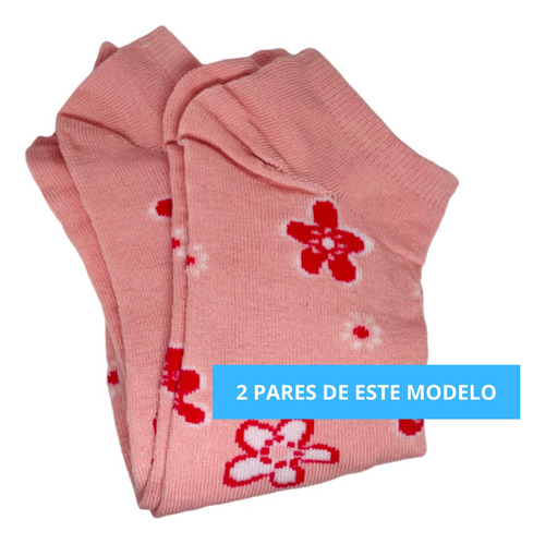 Calcetines Algodón Tines De Mujer Dama 10 Pares Colores