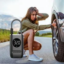 Comprar Inflador Electrico Recargable  Y Cargador De Celulares