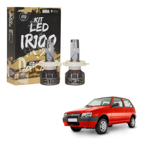 Kit Lamparas Fiat Uno Y Novo - Cree Led Kobo Iron Dakar Csp