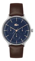 Comprar Reloj Lacoste Hombre Cuero 2011227 Lacoste Club Color de la correa Marrón Color del bisel Marrón Color del fondo Azul