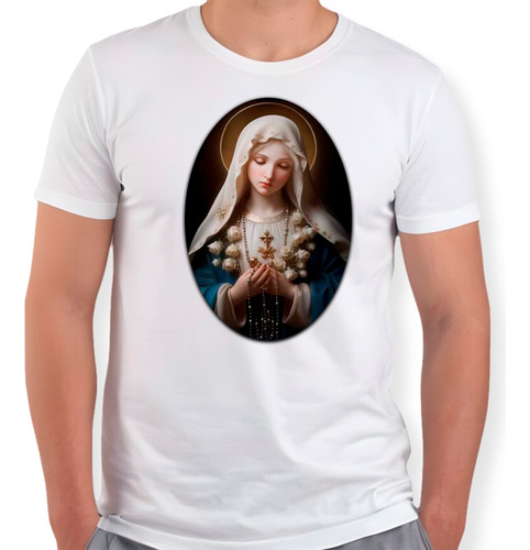 Camiseta Religiosa - Virgen Maria