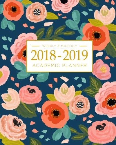 20182019 Planificador Academico Calendario Semanal Y Mensual
