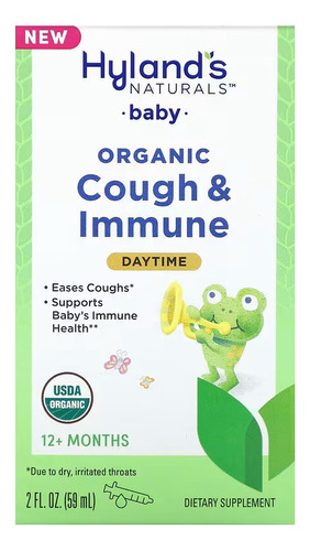 Hyland's Cough Immune Tos Y Apoyo Inmunológico Bebés 59 Ml