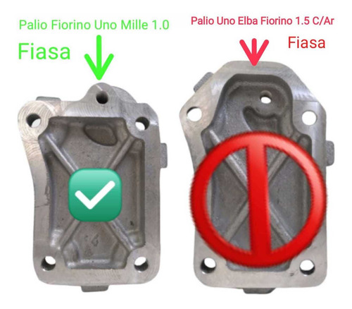 Tampa Do Bloco Dianteira Palio 1.0 8v Mpi 1996 A 2000 Fiasa