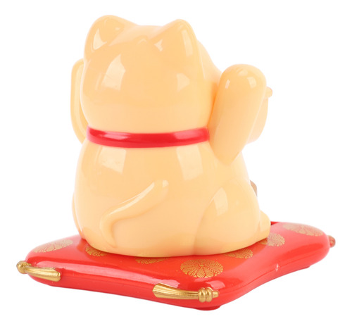 Brazo De Energía Solar Lucky Waving Cat Fortune Plastic