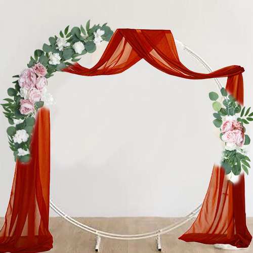Telón De Fondo De Boda Con Diseño De Arco De Boda, Duradero