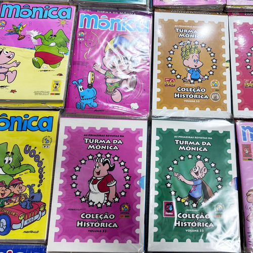 Turma Da Mônica Coleção Histórica (coleção Completa Com 50 Boxes - Sendo 23 Lacrados)