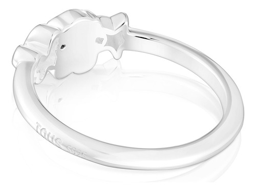 Anillo De Plata Y Amazonita Oso Bold Motif
