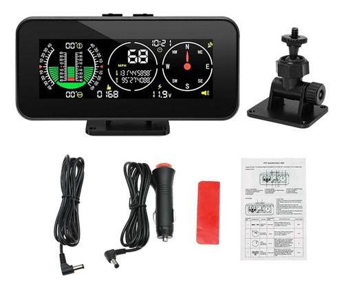 Velocímetro Inclinómetro Brújula Gps M60 Jeep Camioneta 4x4